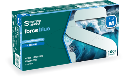Semperguard Nitril Force Blue FD. Comfort